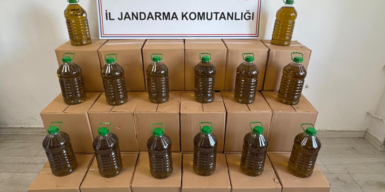 Tamirhanede sahte zeytinyağı ürettiler