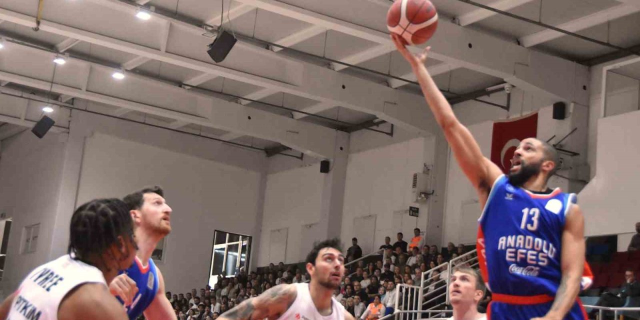 Basketbol Süper Ligi: Aliağa Petkimspor: 79 - A. Efes: 85