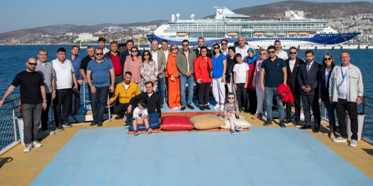 Belediye başkanları Kuşadası’na hayran kaldı