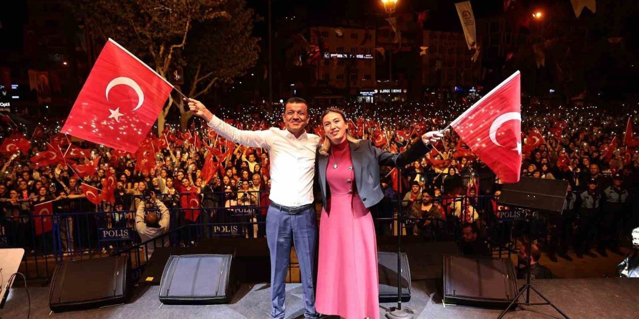 Denizli’de Cumhuriyetin sevinç ve coşkusu doyasıya yaşandı
