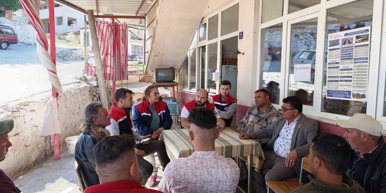 Karacasu’da üreticilere yeni destekleme modelleri anlatıldı