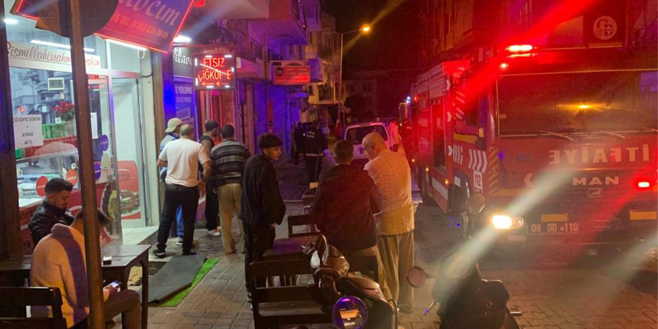 Aydın’da yangın paniği: Dumandan etkilenen 2 kişi hastaneye kaldırıldı