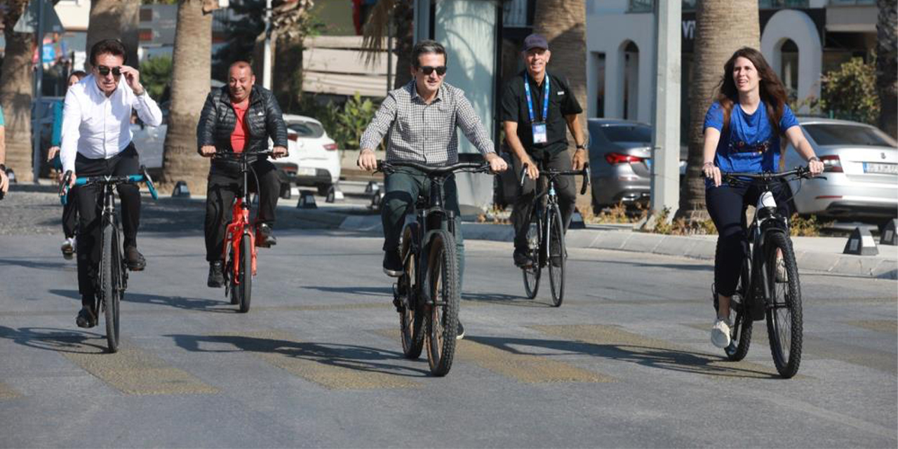 Bisiklet tutkunları, Çeşme’de pedal basacak