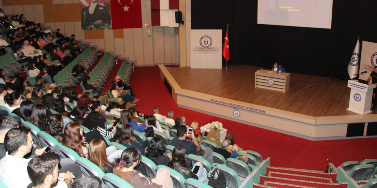 ADÜ'de “Farklı Yönleriyle Atatürk” adlı konferans düzenlendi