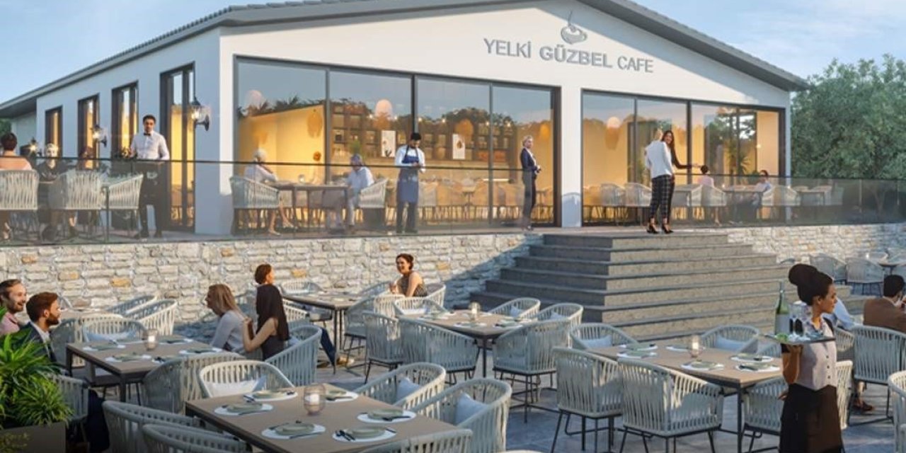 Güzelbahçe Belesiyesi Yelki’de ’Güzbel Cafe’yi açıyor