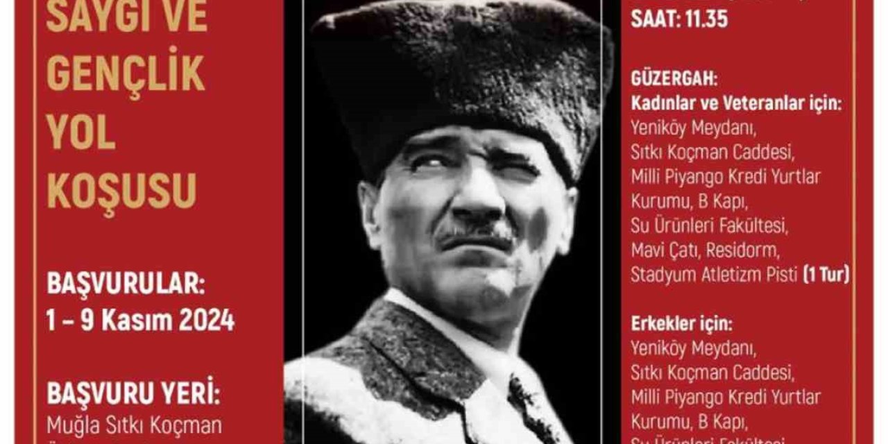 MSKÜ 31’inci Atatürk’e Saygı Gençlik Yol koşusu Pazar günü