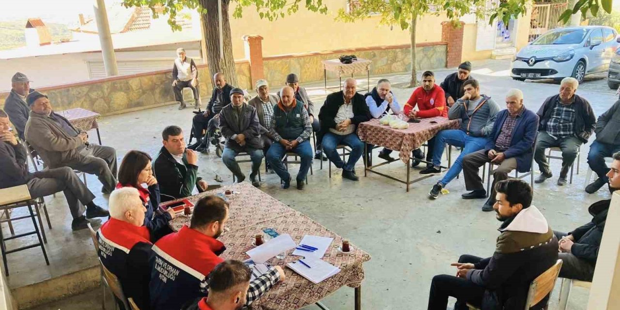 Aydın’da üreticilere yeni destekleme modeli tanıtılmaya devam ediyor