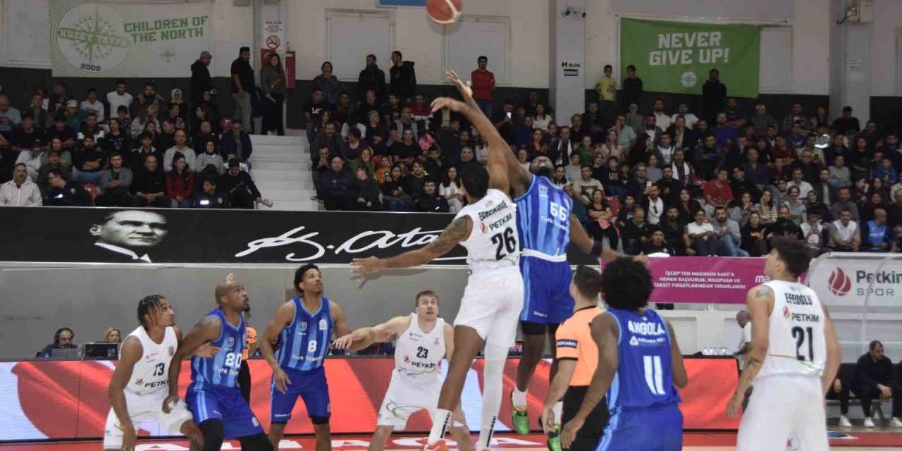Basketbol Süper Ligi: Aliağa Petkimspor: 68 - Türk Telekom: 75