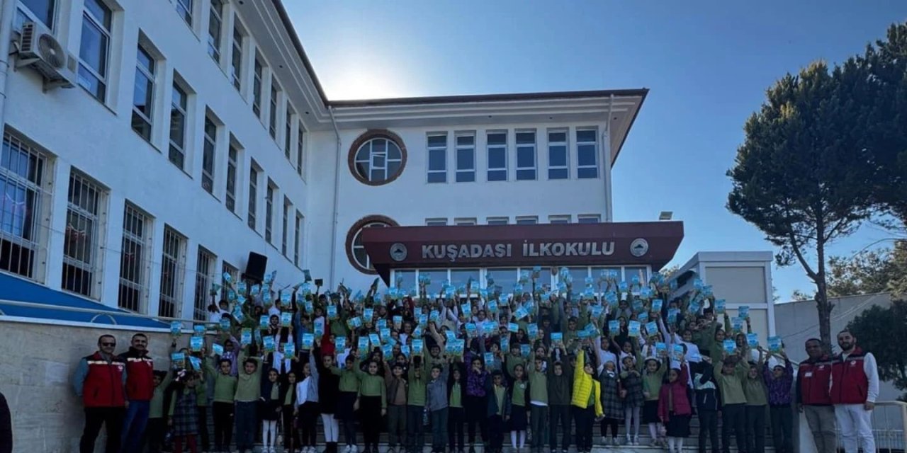 Kuşadası’nda öğrencilere su verimliliğinin önemi anlatıldı