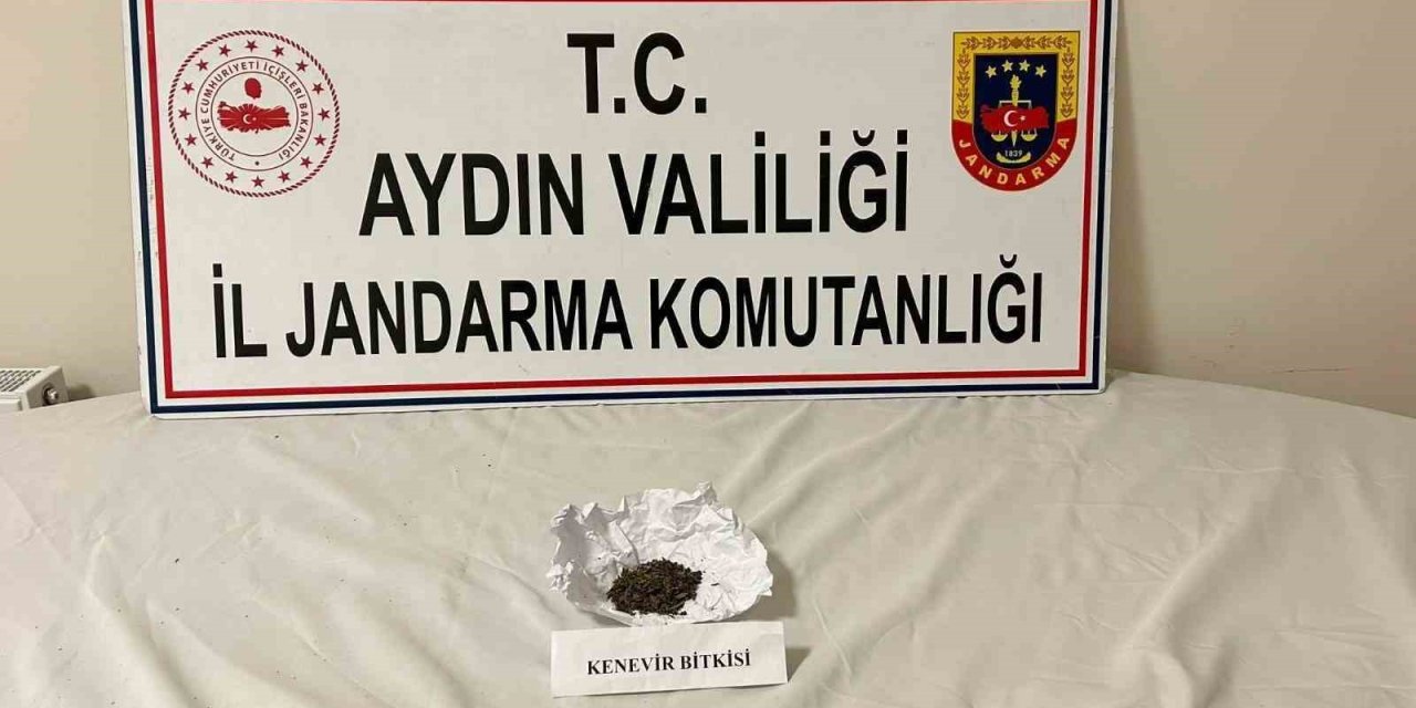 Aydın jandarmasından uyuşturucu operasyonu