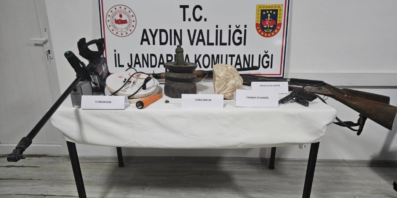 Jandarmadan ‘tarihi eser’ baskını