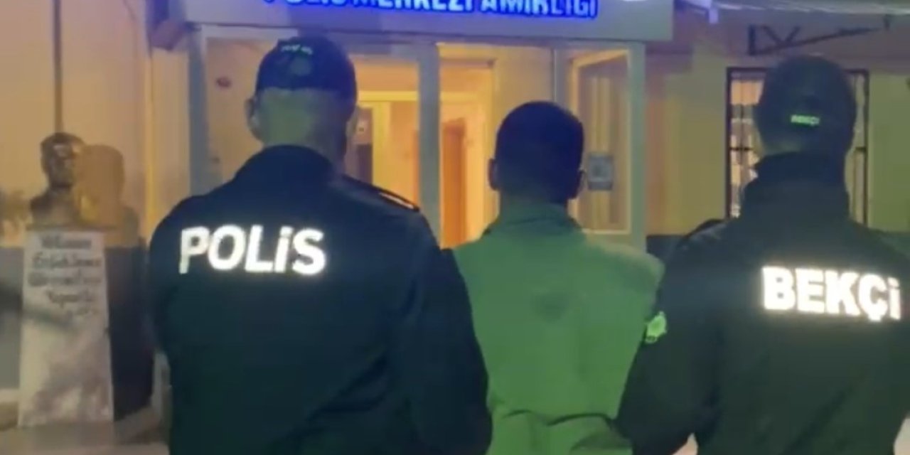Hırsız kaçtı, polis yakaladı
