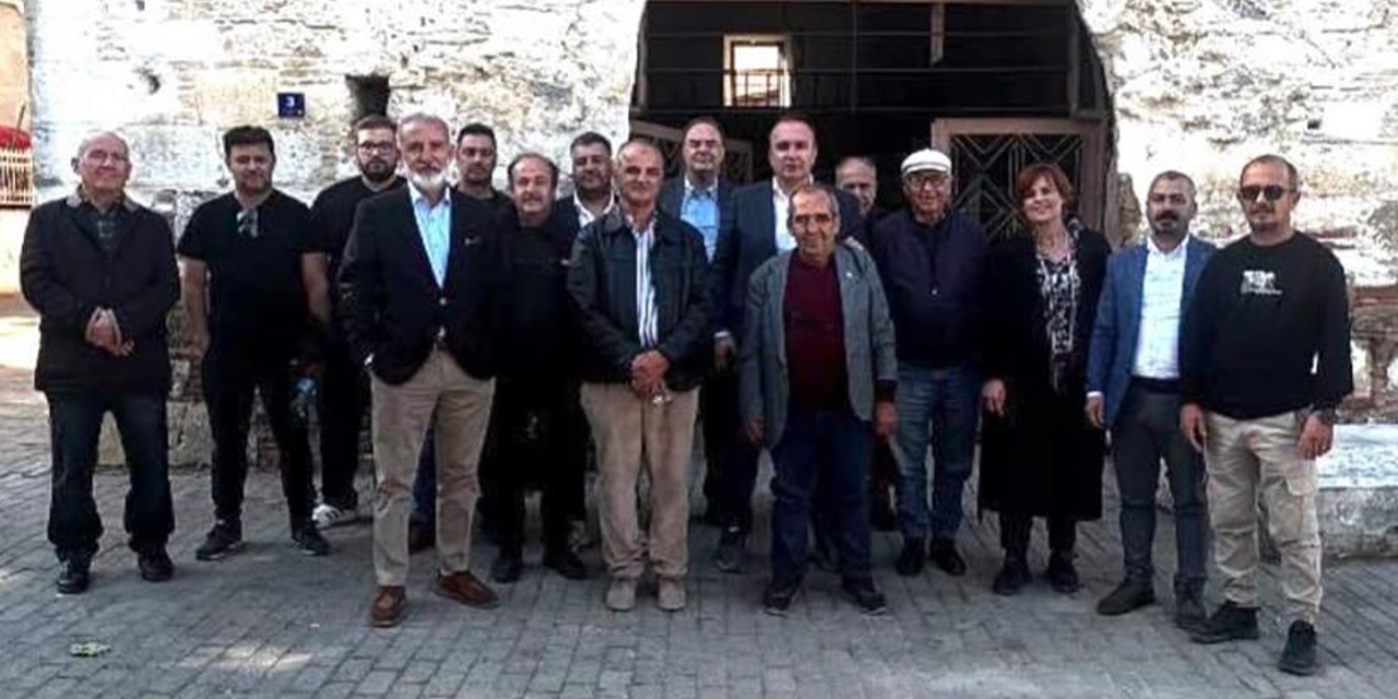 Yunanistan’dan gelen heyet Mursallı Köyü’nü ziyaret etti