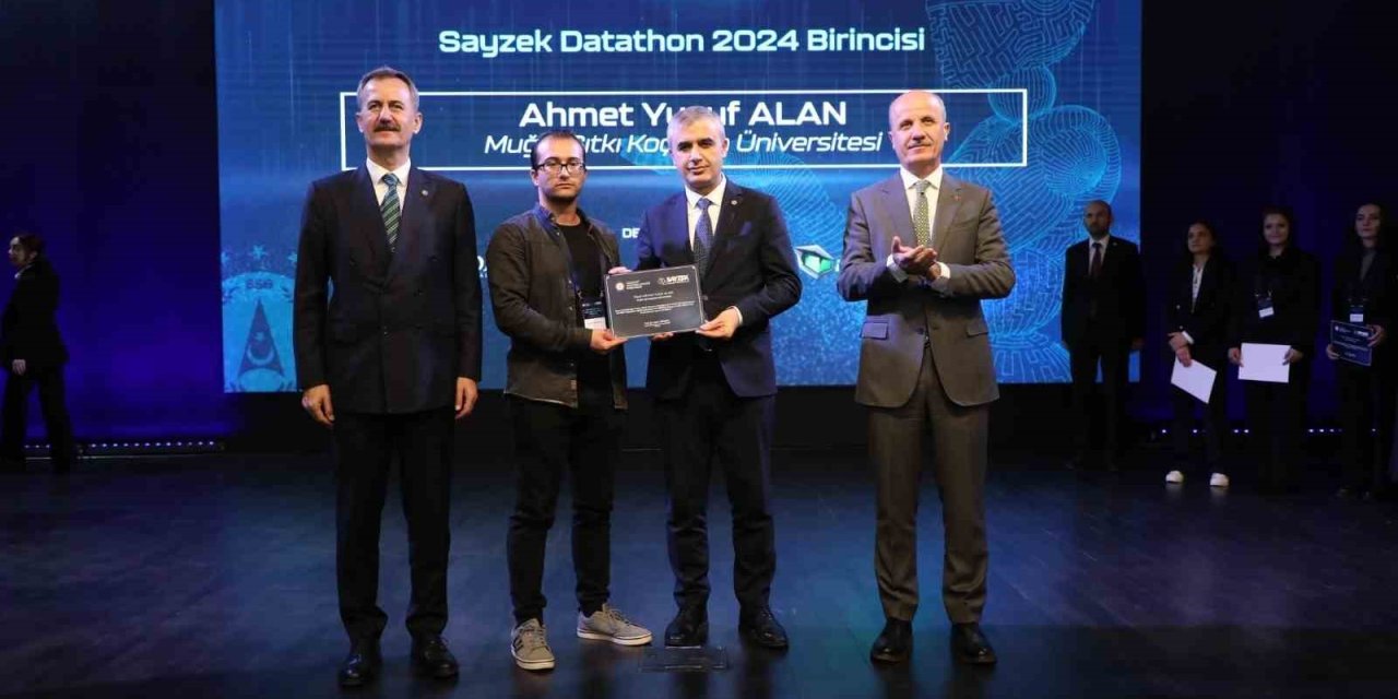 MSKÜ’lü öğrenci Alan Türkiye birincisi oldu