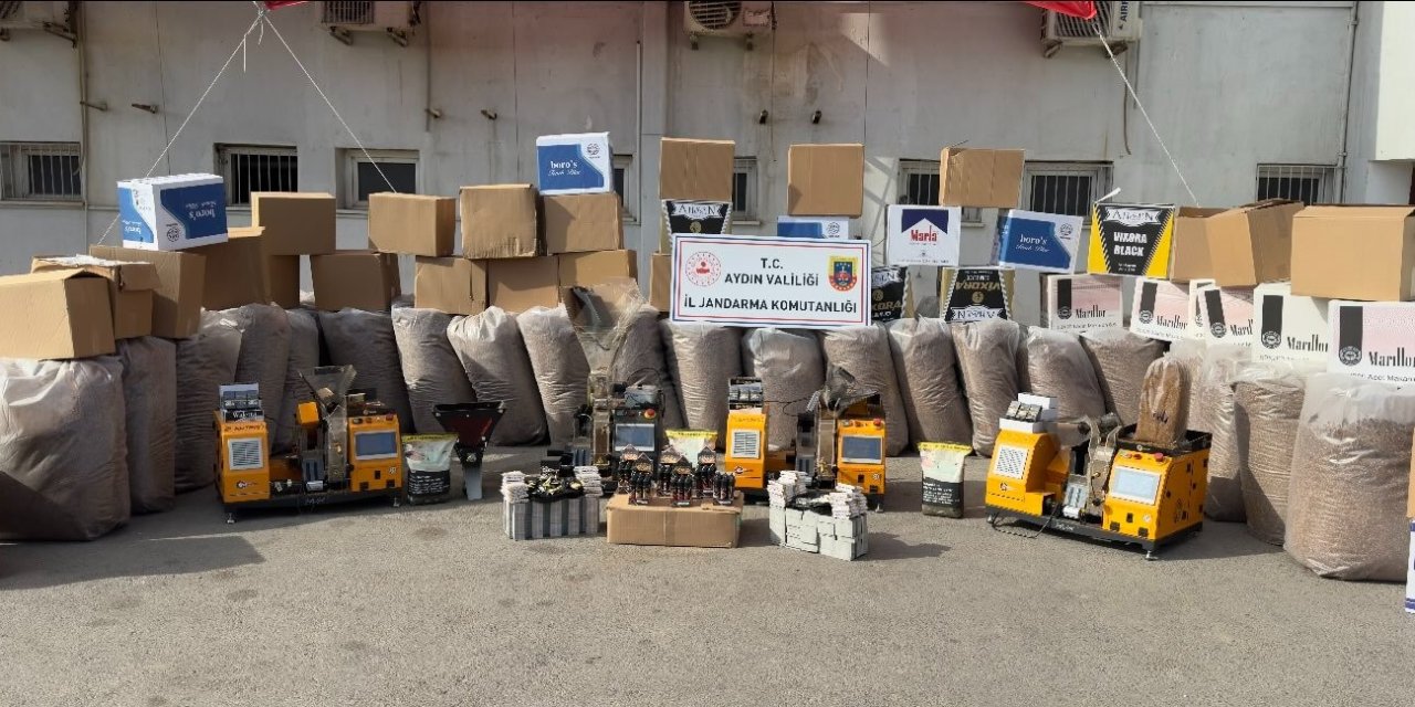 Efeler'de 3 milyon liralık baskın