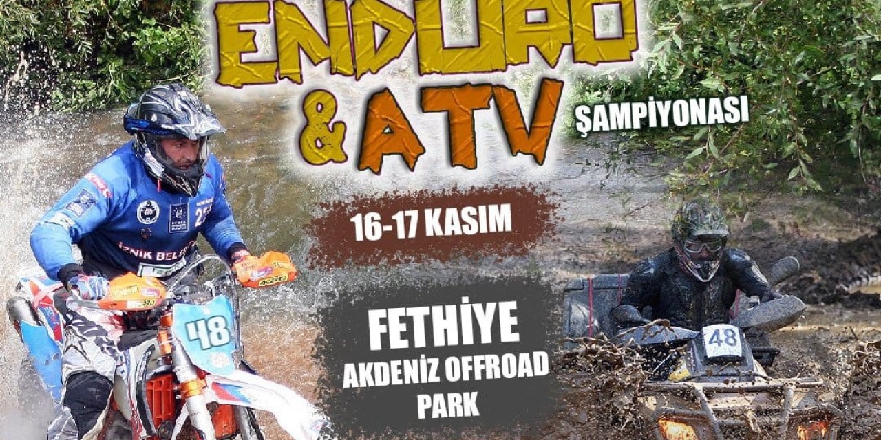 Türkiye Enduro şampiyonasının finali Fethiye’de gerçekleşecek