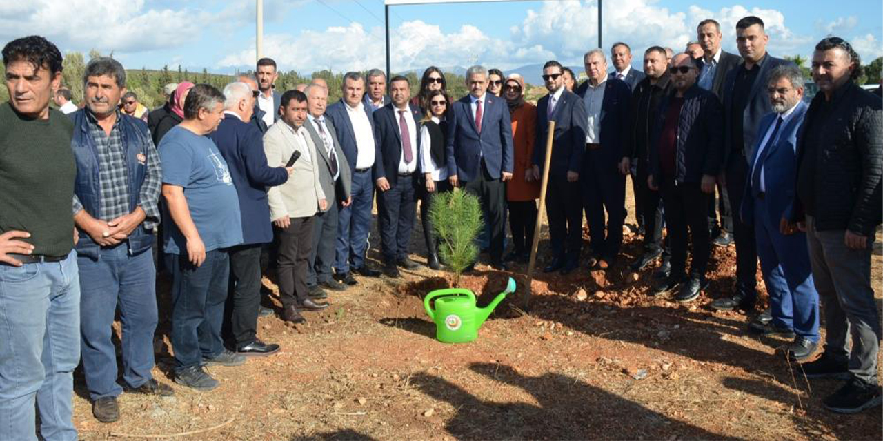 Didim’de ‘Devlet Bahçeli’ hatıra ormanı