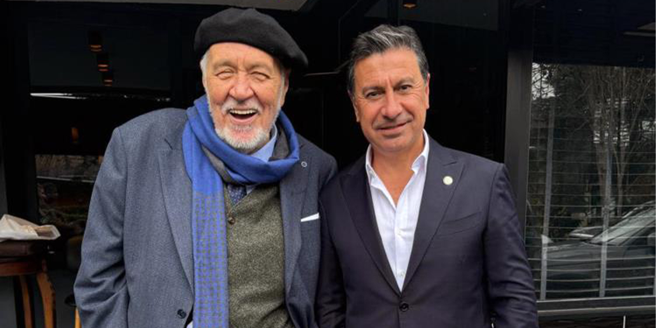 Başkan Aras Tarihçi Ortaylı ile bir araya geldi