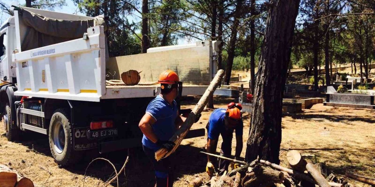 Mezarlıklarda temizlik