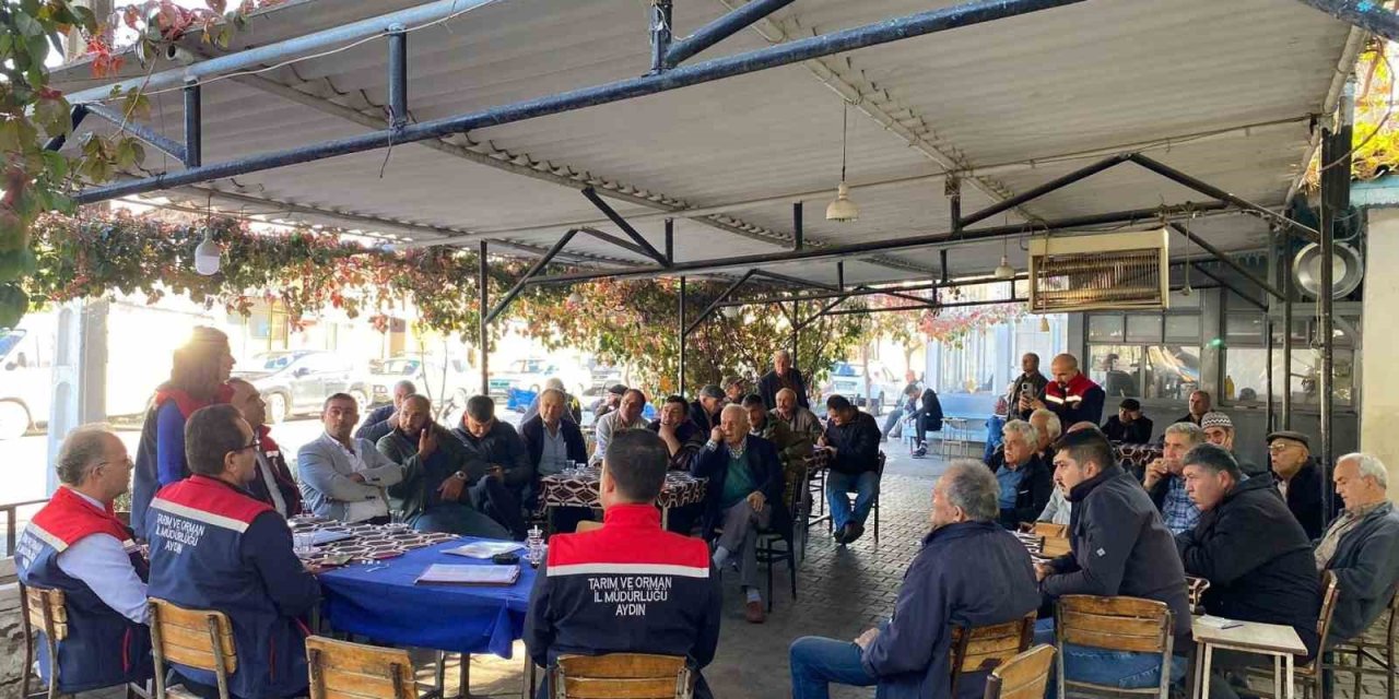 Aydın’da üreticilere yeni destekleme modeli tanıtılmaya devam ediyor