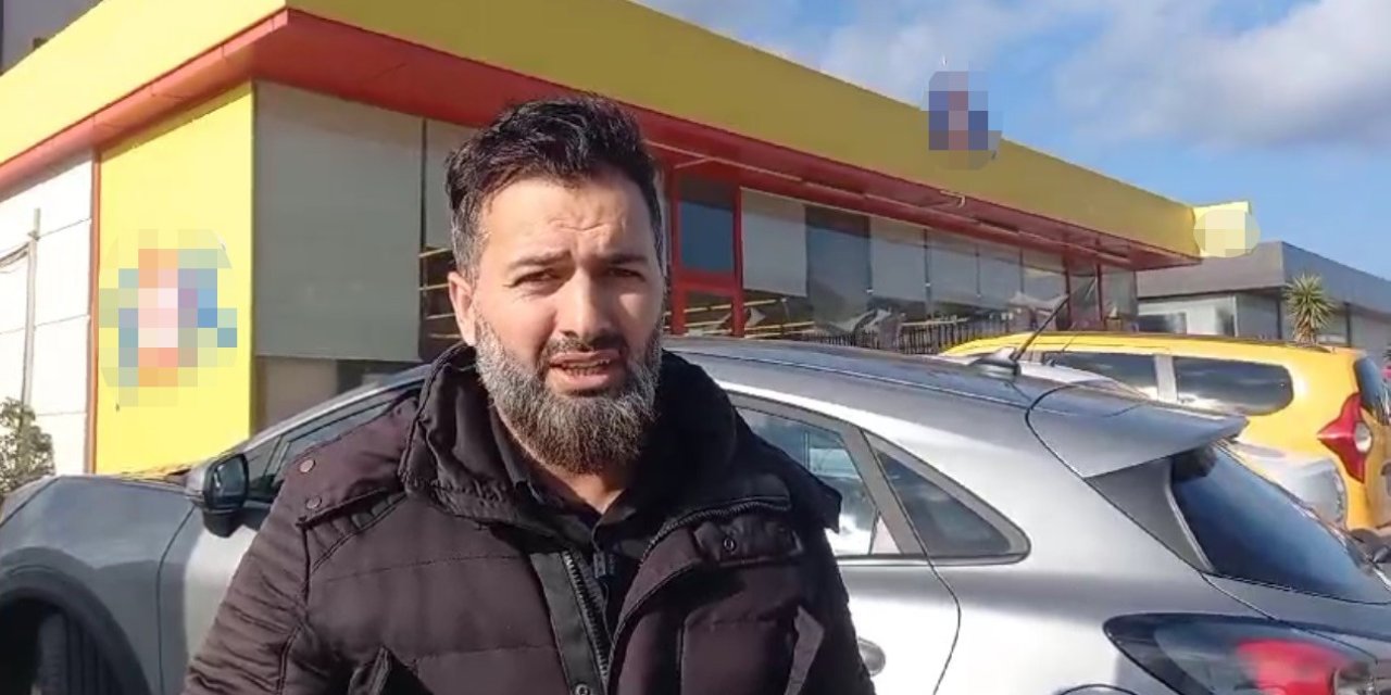 Otomobille çarptılar sonra darp ettiler: Talihsiz kurye kamera kayıtlarıyla hakkını arıyor