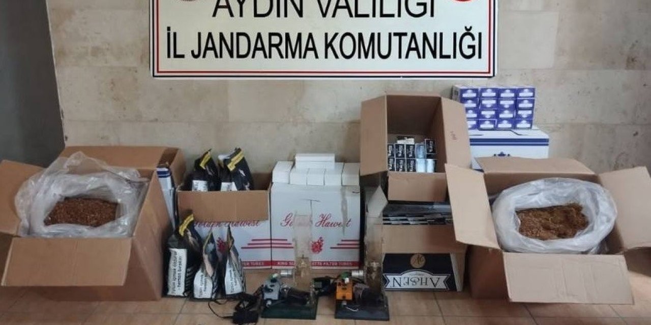 Aydın’da 64 bin 500 makaron ele geçirildi