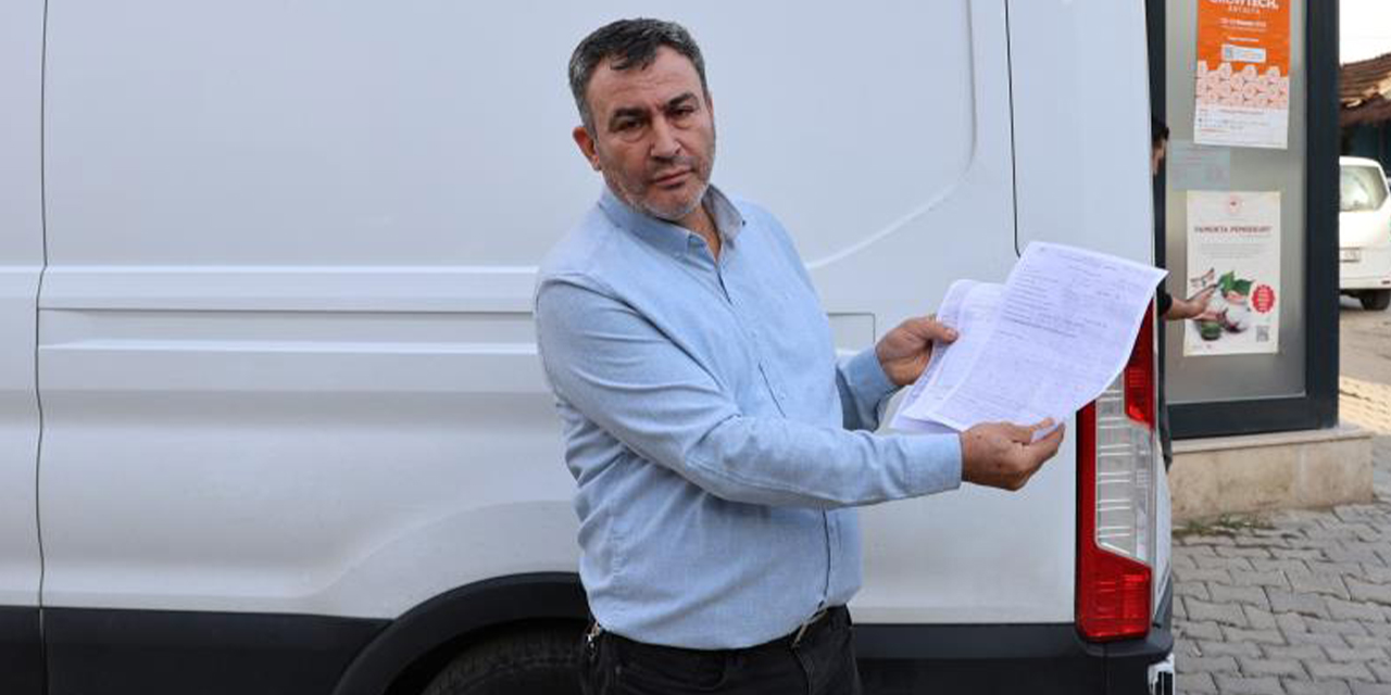 Suçlanan işadamı, aracını Tarım Müdürlüğü’ne teslim etti