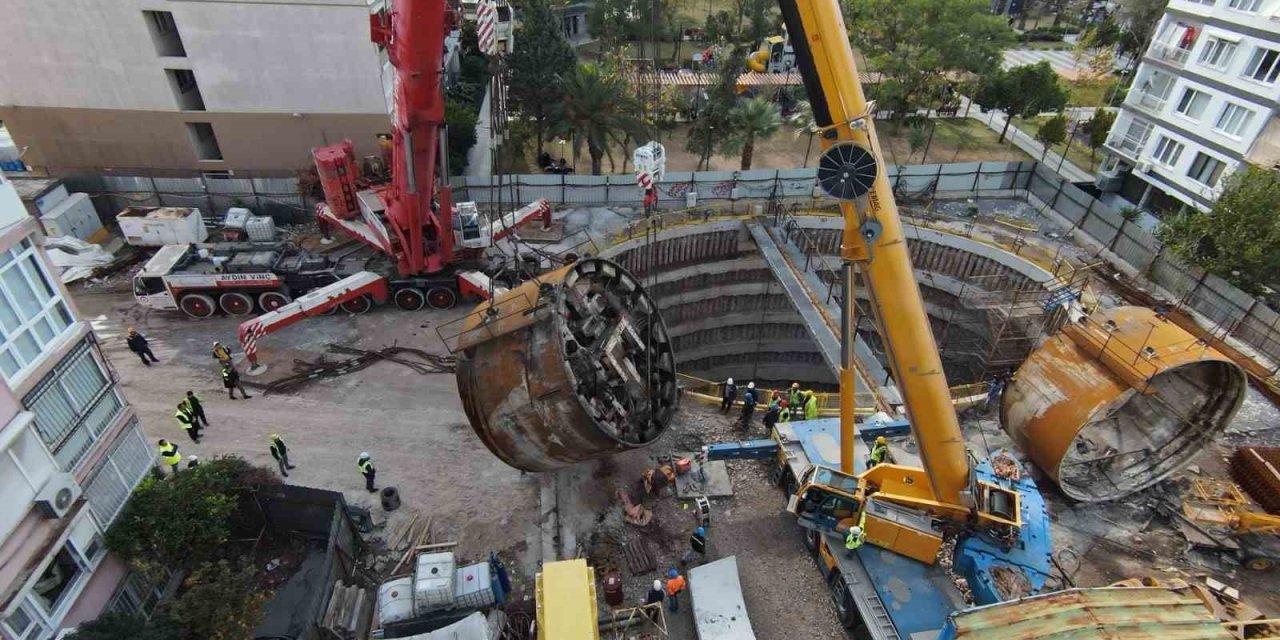Dev makine yeni rotası için taşınacak