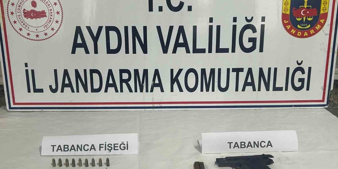 Aydın’da 12 adet ruhsatsız tabanca geçirildi