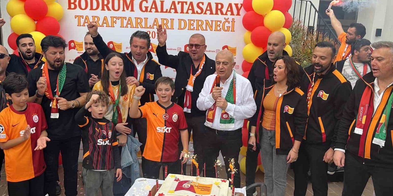 Bodrum Galatasaray Taraftarları Derneği lokali törenle açıldı