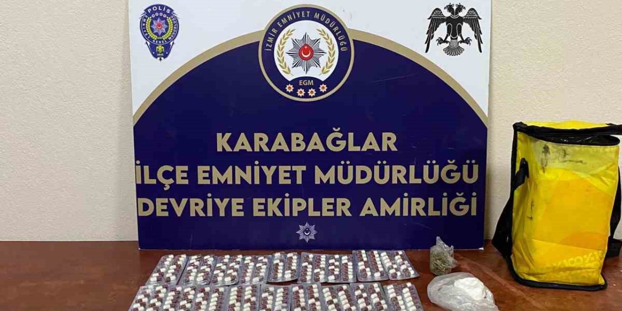 Çöpe de atsa gizleyemedi, zehir tacirini polis yakaladı