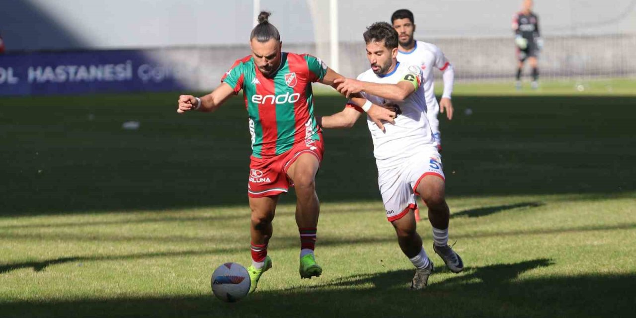 TFF 3. Lig: Karşıyaka: 2 - Kahramanmaraşspor: 2