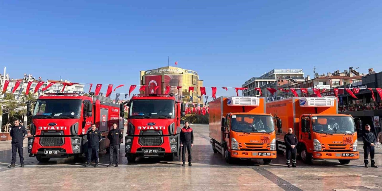 Aydın Büyükşehir Belediyesi araç filosunu güçlendiriyor