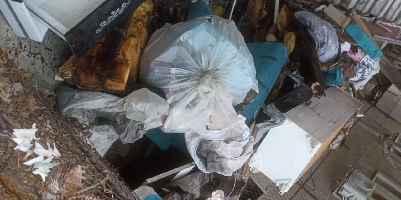 3 yaşındaki çocuk ailesini evsiz bıraktı