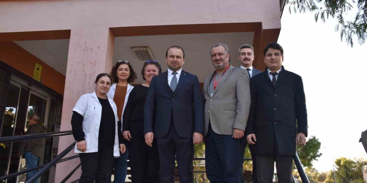 İl Sağlık Müdürü Şenkul, Altınkum Aile Sağlığı Merkezi’nde incelemelerde bulundu