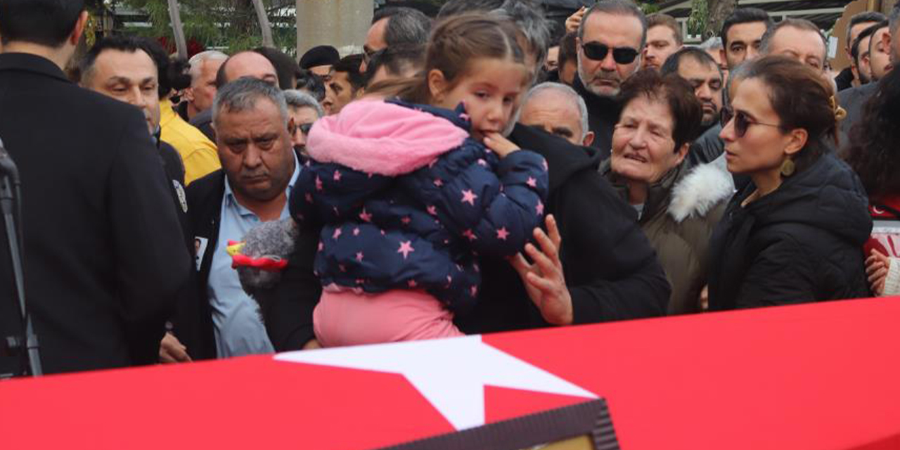 Şehit babaya son bakış
