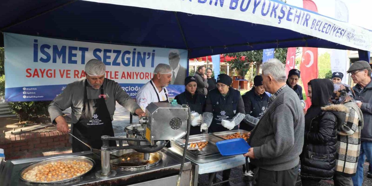 İsmet Sezgin için lokma hayrı düzenlendi