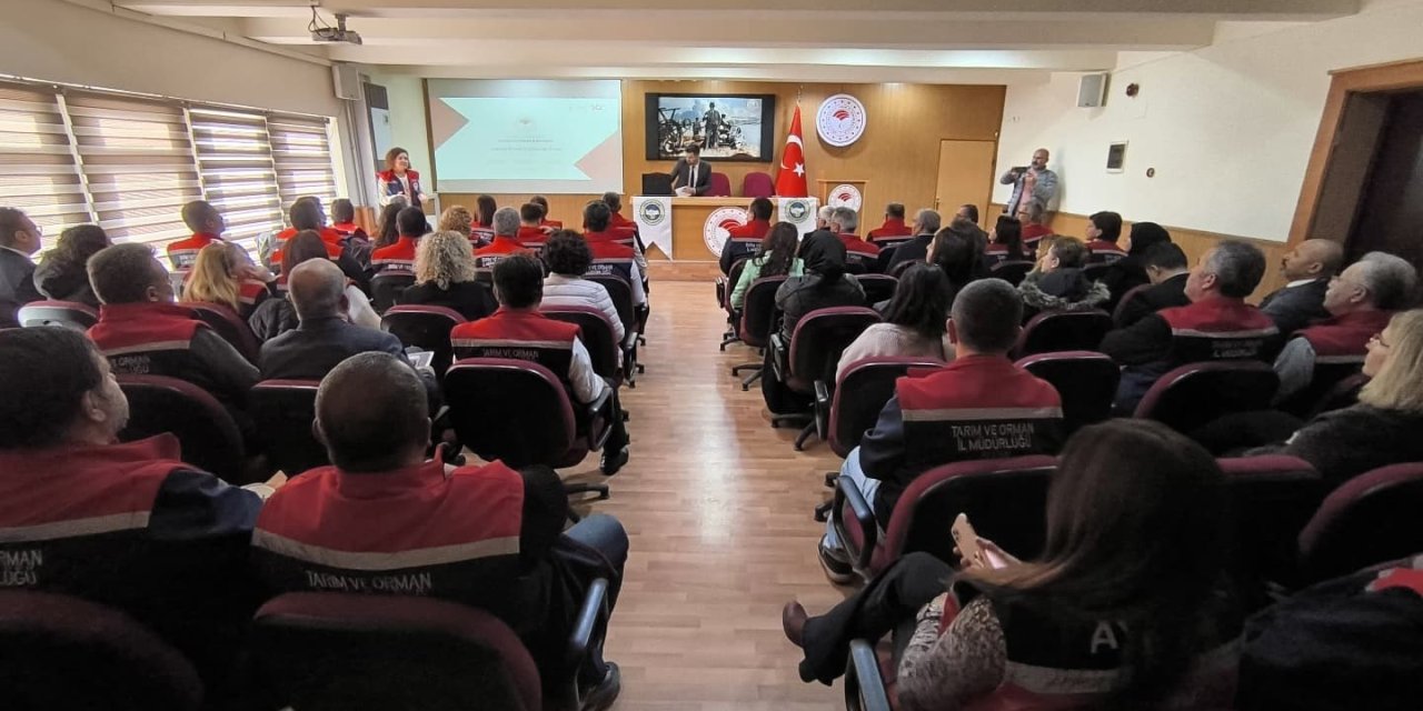 Aydın’da ’Organik Pamuk Yetiştiriciliği Projesi’ değerlendirme toplantısı gerçekleştirildi