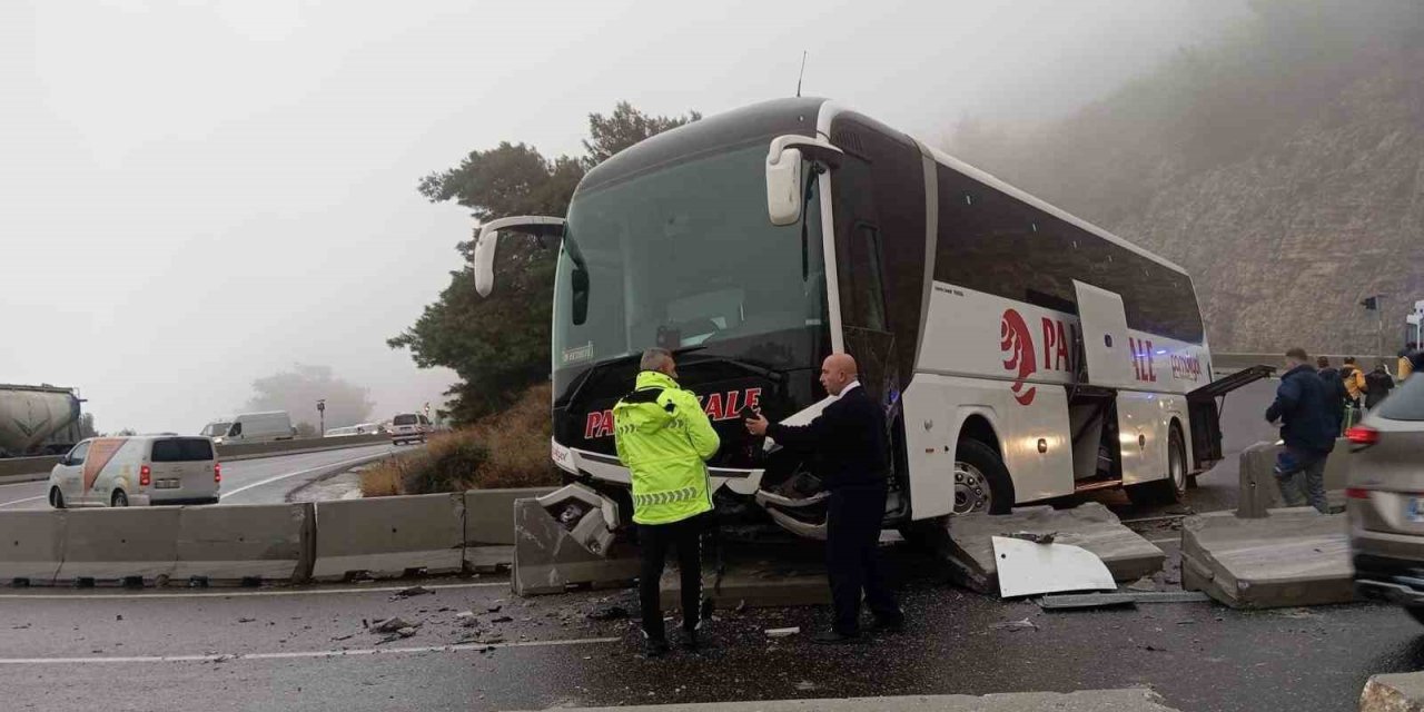 Muğla’da otobüs kazası: 5 yaralı
