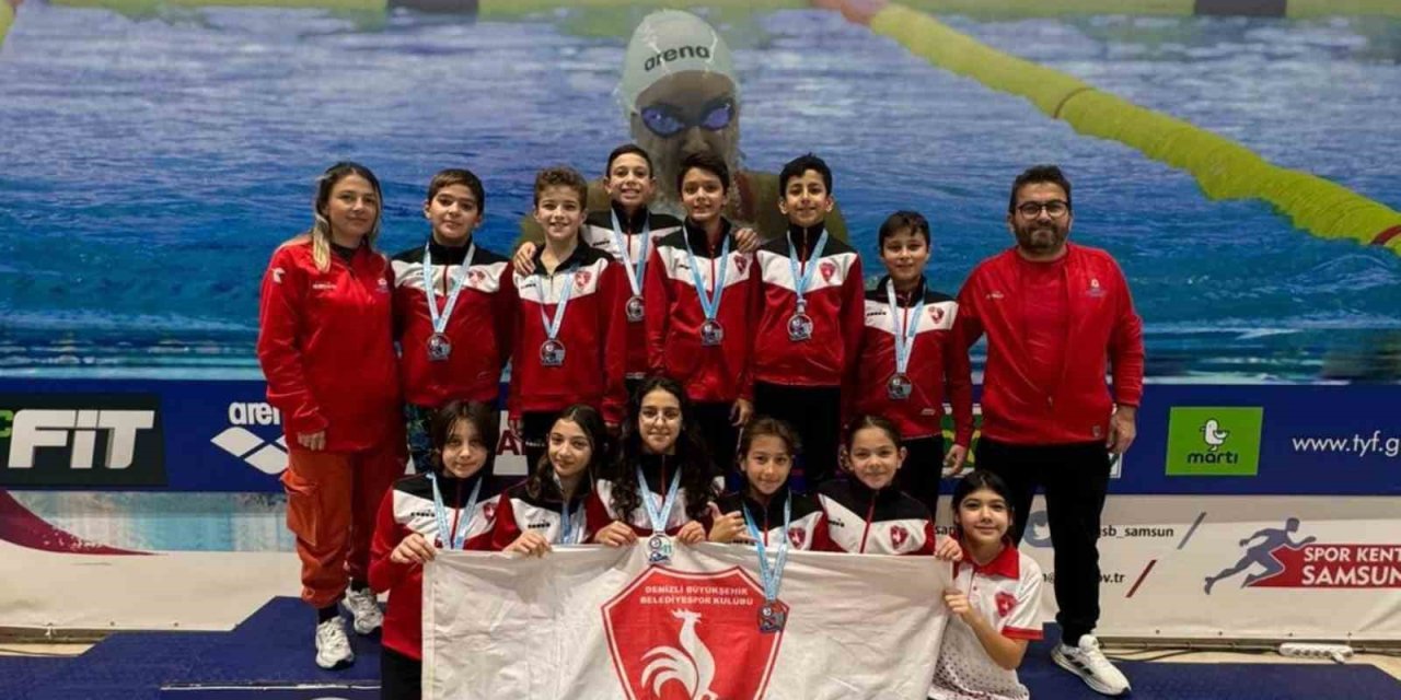 Denizli Büyükşehrin madalya avcıları şampiyonaya damga vurdu