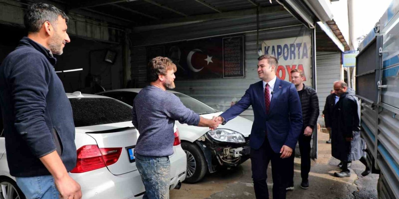 Başkan Mandalinci Turgutreis Sanayisi’ni ziyaret etti