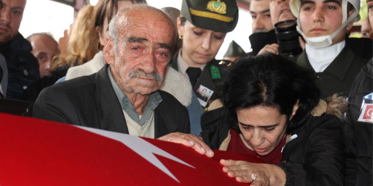 Şehit Teğmen Mustafa Atakan Dut, gözyaşları arasında son yolculuğuna uğurlandı