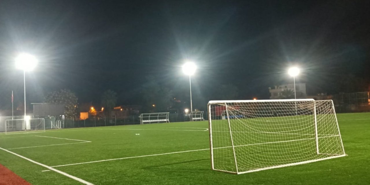 Bu sahada artık akşam maçları da yapılabilecek