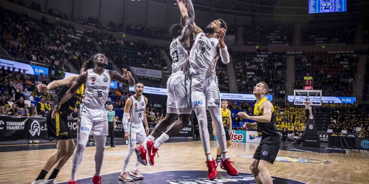 Karşıyaka Basketbol, Avrupa’da 3 maç sonra kaybetti