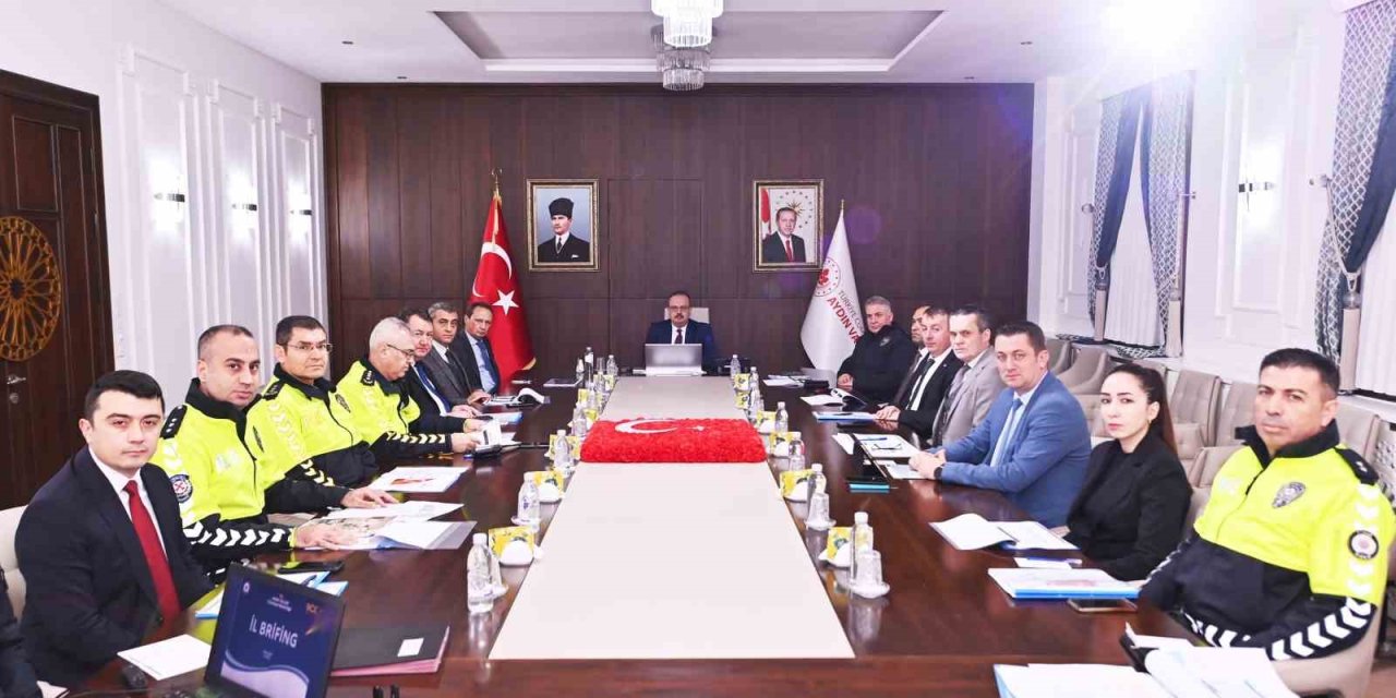 Aydın’da meydana gelen olay sayısı yüzde 5 azaldı