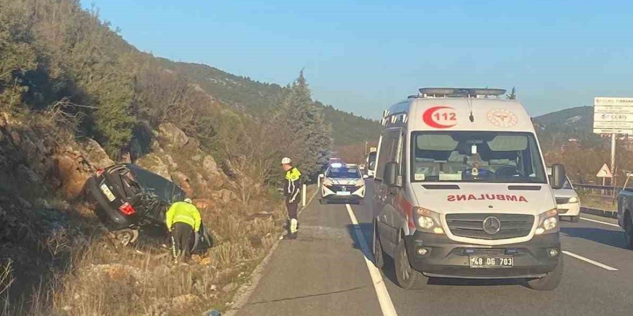 Menteşe’de trafik kazası: 1 yaralı