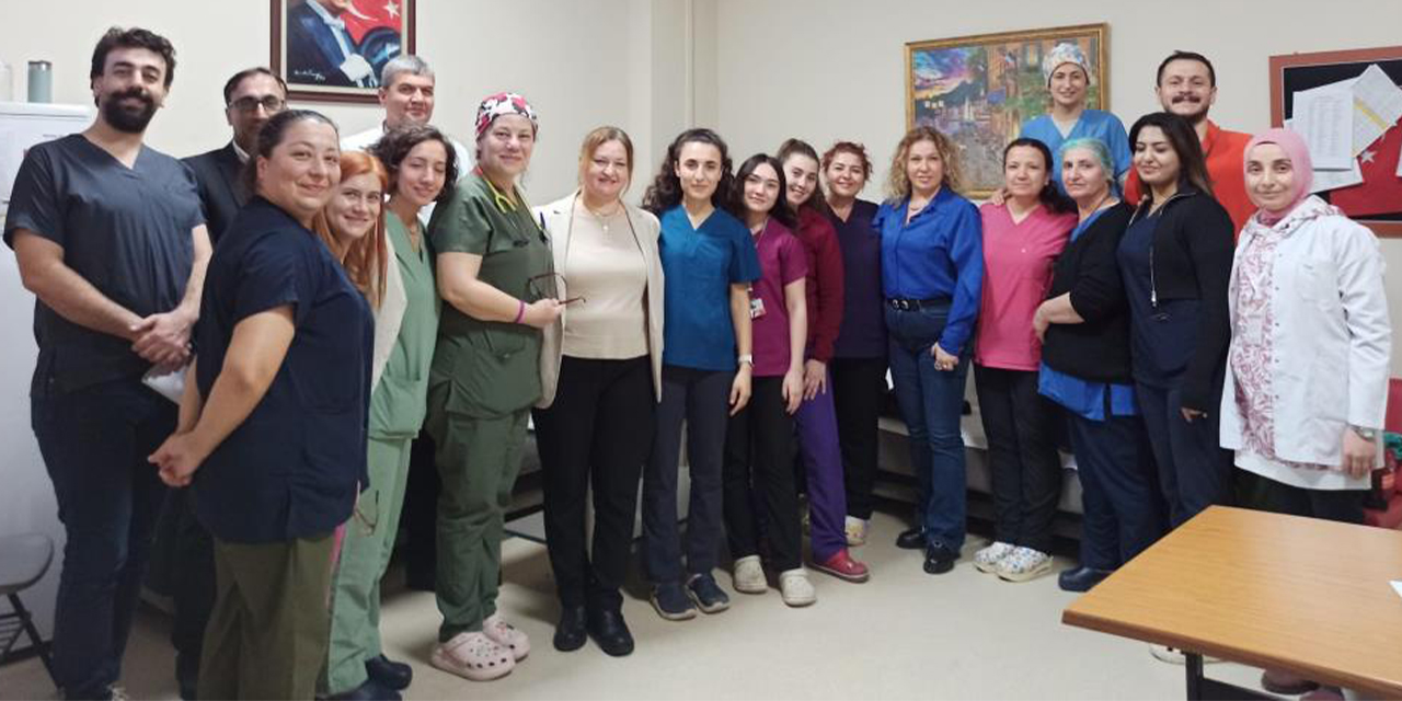 Aydın Devlet Hastanesi'nde "Anestezi Teknisyenleri ve Teknikerleri Günü" kutlandı