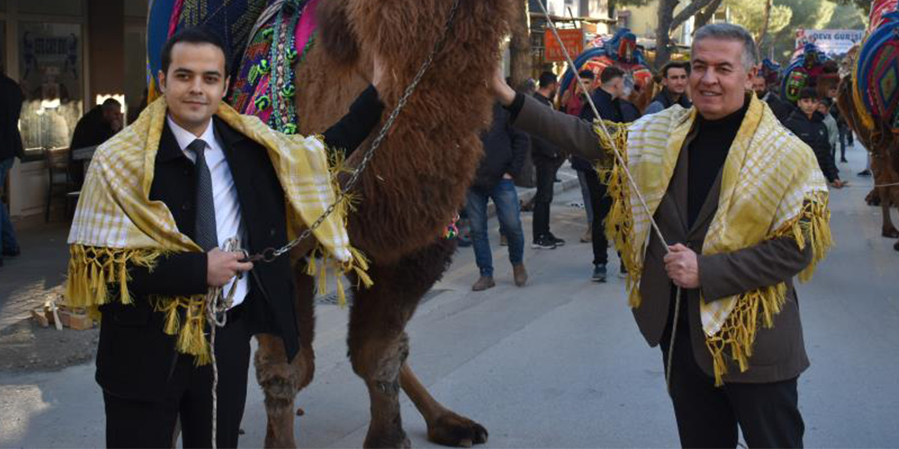 Kaymakam Özefe ve Başkan Erol’dan Buharkent Deve Güreşleri’ne davet