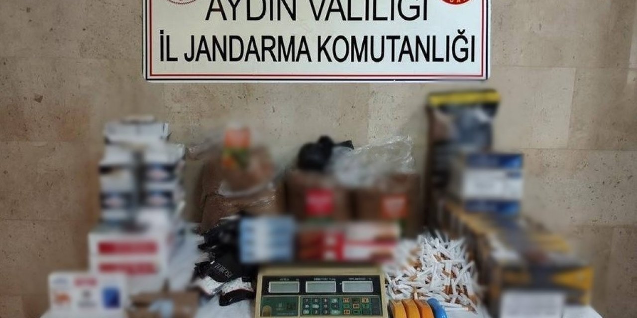 Aydın’da 11 kilo bandrolsüz tütün ele geçirildi