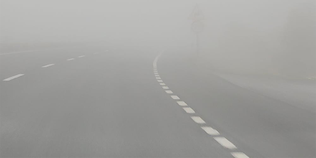 Aydın-Muğla Karayolunda sis ulaşımı olumsuz etkiledi